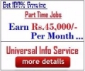 Salary Rs.25,000/- to 45,000/- per Month