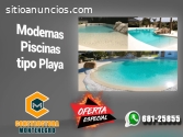 PISCINAS TIPO PLAYA