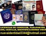 Licencia de conducir DNI pasaportes
