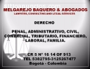 ABOGADOS: DEMANDAS DEREHO PENAL, LABORAL