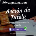 Acción de Tutelas - Abogados en Bogotá