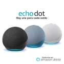 ALEXA ECHO DOT 4 GENERACION RELOJ-ELECT