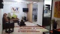 ALQUILO APARTAMENTO AMOBLADO NORTE CALI