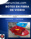 Botes para niños en fibra de vidrio.