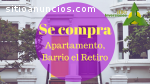 COMPRO APARTAMENTO, BARRIO EL RETIRO