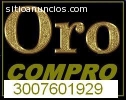 Compro oro, joyas, plata, platino, reloj