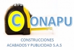 Construcciones acabados y publicidad