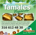 Exquisitos tamales veganos en Bogotá