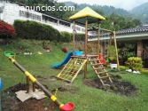 FABRICAMOS PARQUES EN MADERA