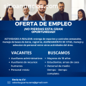 ¿no tienes experiencia necesitas empleo?