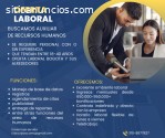 Oferta laboral Aux de recursos humanos