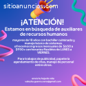 OPORTUNIDAD DE EMPLEO