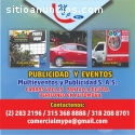 Perifoneo,Carro Valla,Publicidad,Eventos