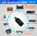 Adaptador estéreo USB Bluetooth para car