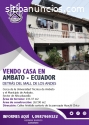 Casa en Venta - Sur de Ambato