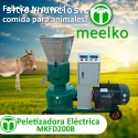 Peletizadora Meelko 120 mm electrica 4kw