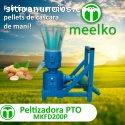 Peletizadora meelko 200mm 15hp PTO