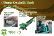 Planta de Coffe Husk en pellets MEELKO