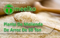 Planta de molienda de arroz de 50 ton/dí