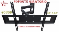 Soporte Giratorio Tv De 32'' A 65'' 50 K