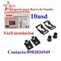 SOPORTE  PARABARRA DE SONIDO 10 USD