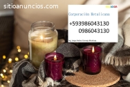 Taller de velas aromáticas en Ecuador