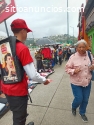 VOLANTEO CON HUMAN BANNER QUITO