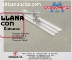 Llanas de Magnesio combinadas con ranura