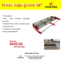 Rodo baja grava MARSHALLTOWN USA de 48 P