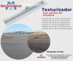 Texturizadores con serdas de acero