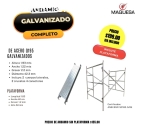 Andamios Galvanizados con Plataformas.