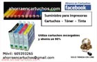 CARTUCHOS RECARGABLES ( EPSON-CANON-BROTHER-HP) AHORRA HASTA UN 90%