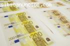 Euro y dólares falsos para la venta