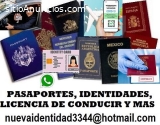 DNI pasaportes licencias de conducir