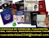 DNI pasaportes licencias de conducir