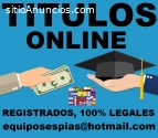 hago titulos universitarios y tecnicos