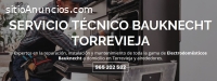 Servicio Técnico Bauknecht Torrevieja