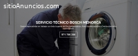 Servicio Técnico Bosch Menorca 971727793