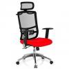 Silla de oficina en malla ajustable