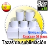 Tazas de sublimacion con caja individual