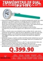 A LA VENTA TERMOMETRO DE DIAL -10C A 110