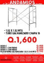 **ANDAMIOS GALVANIZADOS CERTIFICADOS**