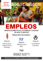 EMPLEOS DOMESTICOS POR MES EN CASA