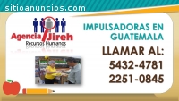 impulsadoras en GUATEMALA