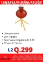 **LÁMPARA SOLAR CON TRÍPODE L2**