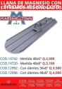 LLANAS DE MAGNESIO MARSHALLTOWN