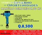 MARTILLO DEMODELOR 30 KG