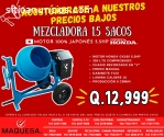 Mezcladoras Joper de 1.5 Sacos motor