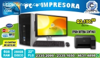 OFERTAS ÚNICAS,COMPUTADORAS HP +IMPRESOR