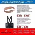 PROTECCION LUMBAR / FAJA / CINCHO